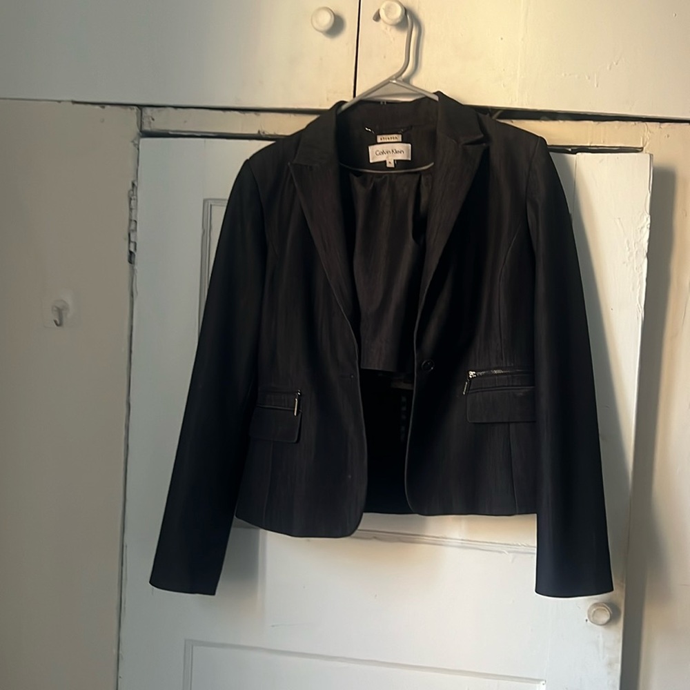 Calvin Klein Skirt Suit. Used size 8